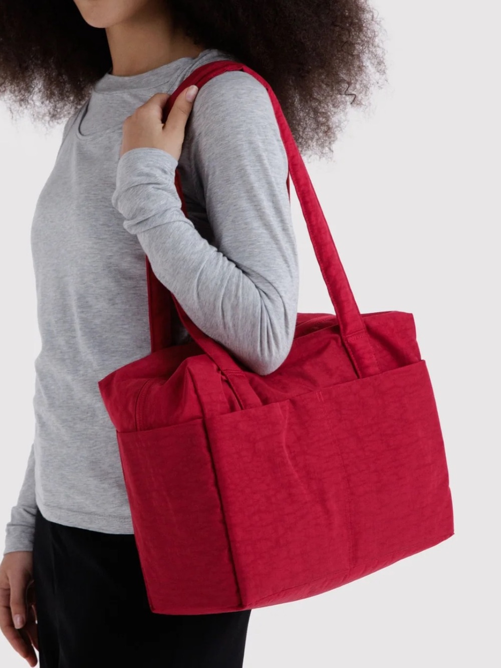 BAGGU Everyday Cloud Bag - Cherry NWT